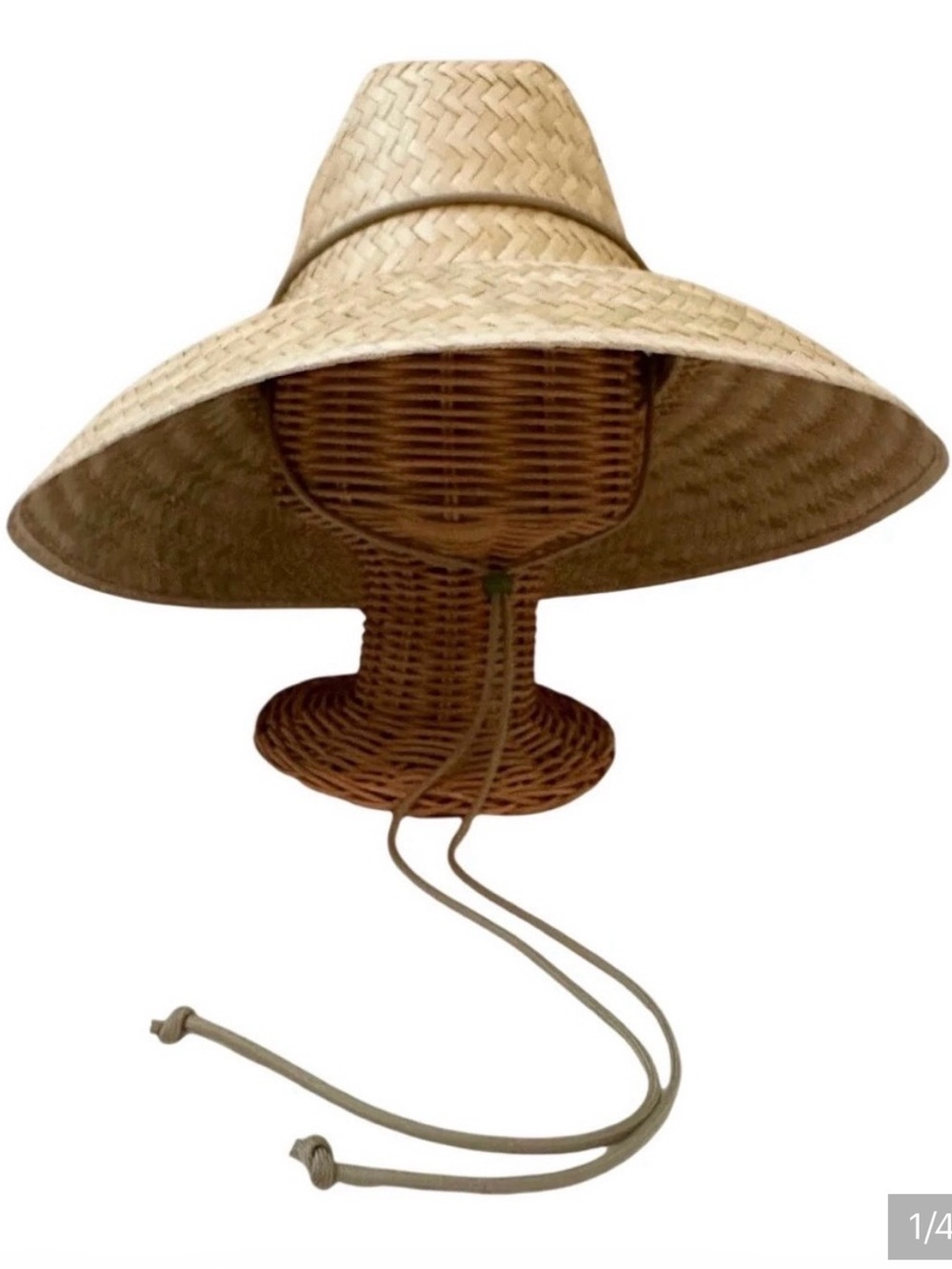 Sarah Bray Begonia Hat w/Khaki and Pink Cord